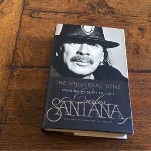 The Universal Tone Hardcover Book Carlos Santana